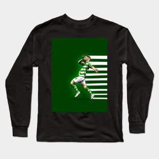 Jack Byrne - Shamrock Rovers League of Ireland Football Artwork Long Sleeve T-Shirt